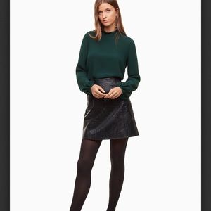 Babaton Green Granados Blouse